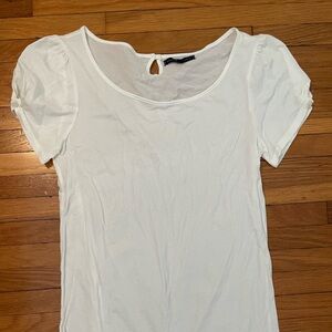 GAP White Short Sleeve Women's Tee
